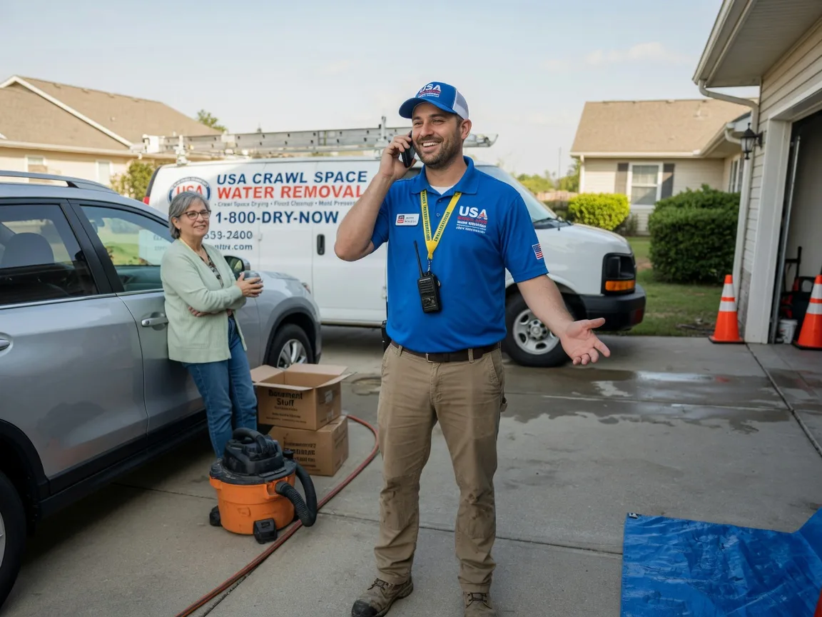 Crawl Space Water Removal Slayden, TN FAQs
